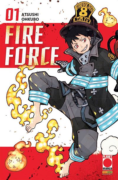 Fire Force 1, copertina