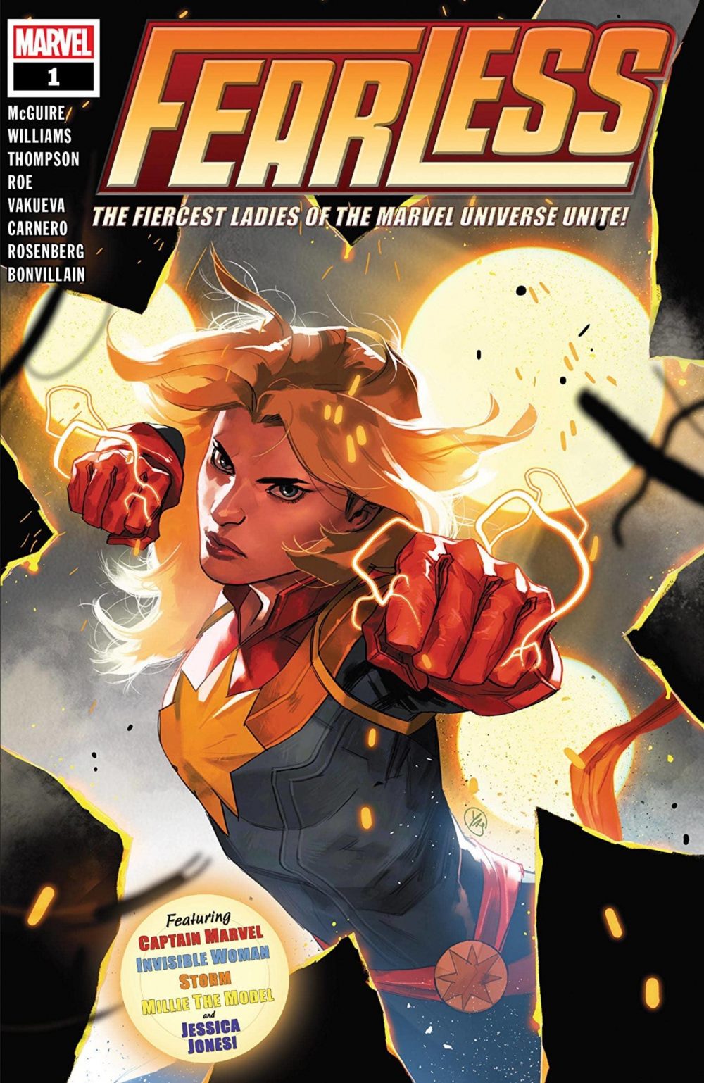 Fearless #1, copertina di Yasmine Putri