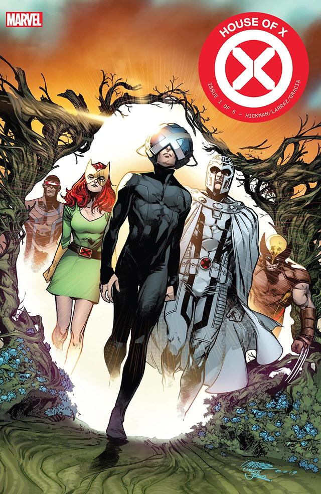 House of X #1, copertina di Pepe Larraz