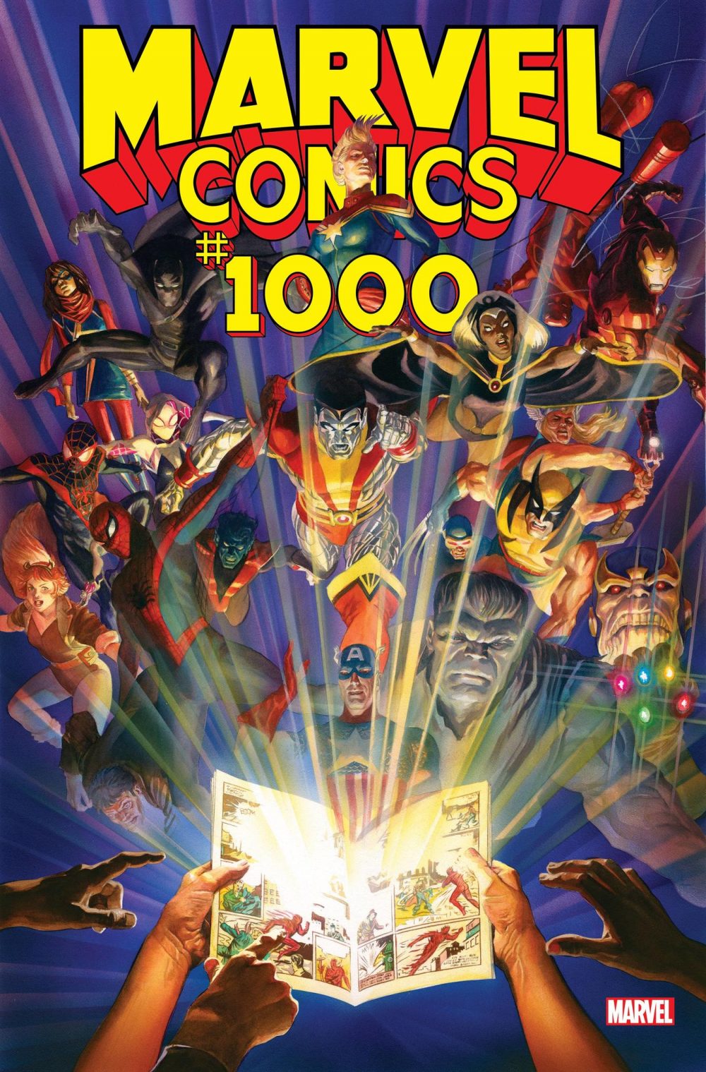 Marvel Comics #1000, copertina di Alex Ross