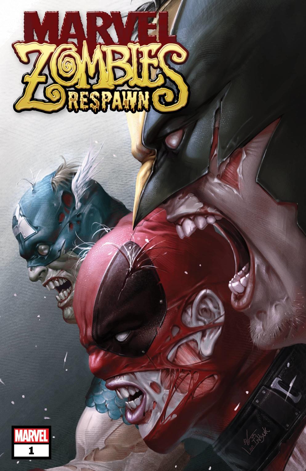 Marvel Zombies: Respawn #1, copertina di InHyuk Lee