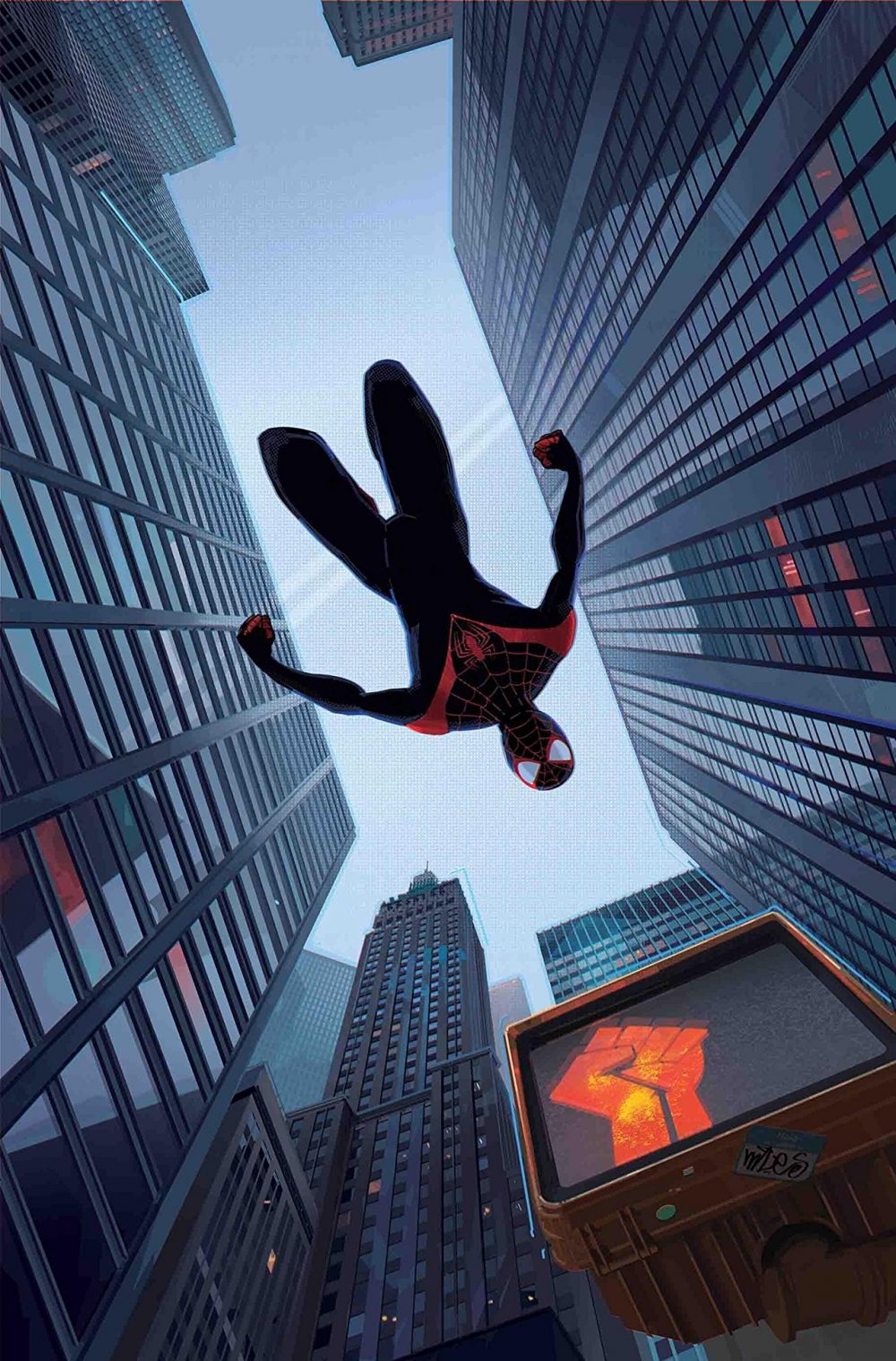 Miles Morales: Spider-Man #9, copertina di Patrick O'Keefe