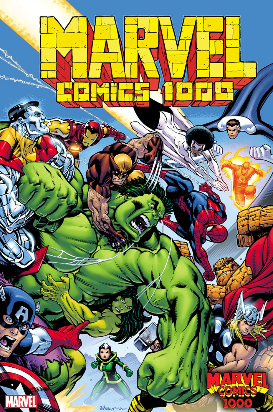 Marvel Comics #1000, variant cover di Ed McGuinness