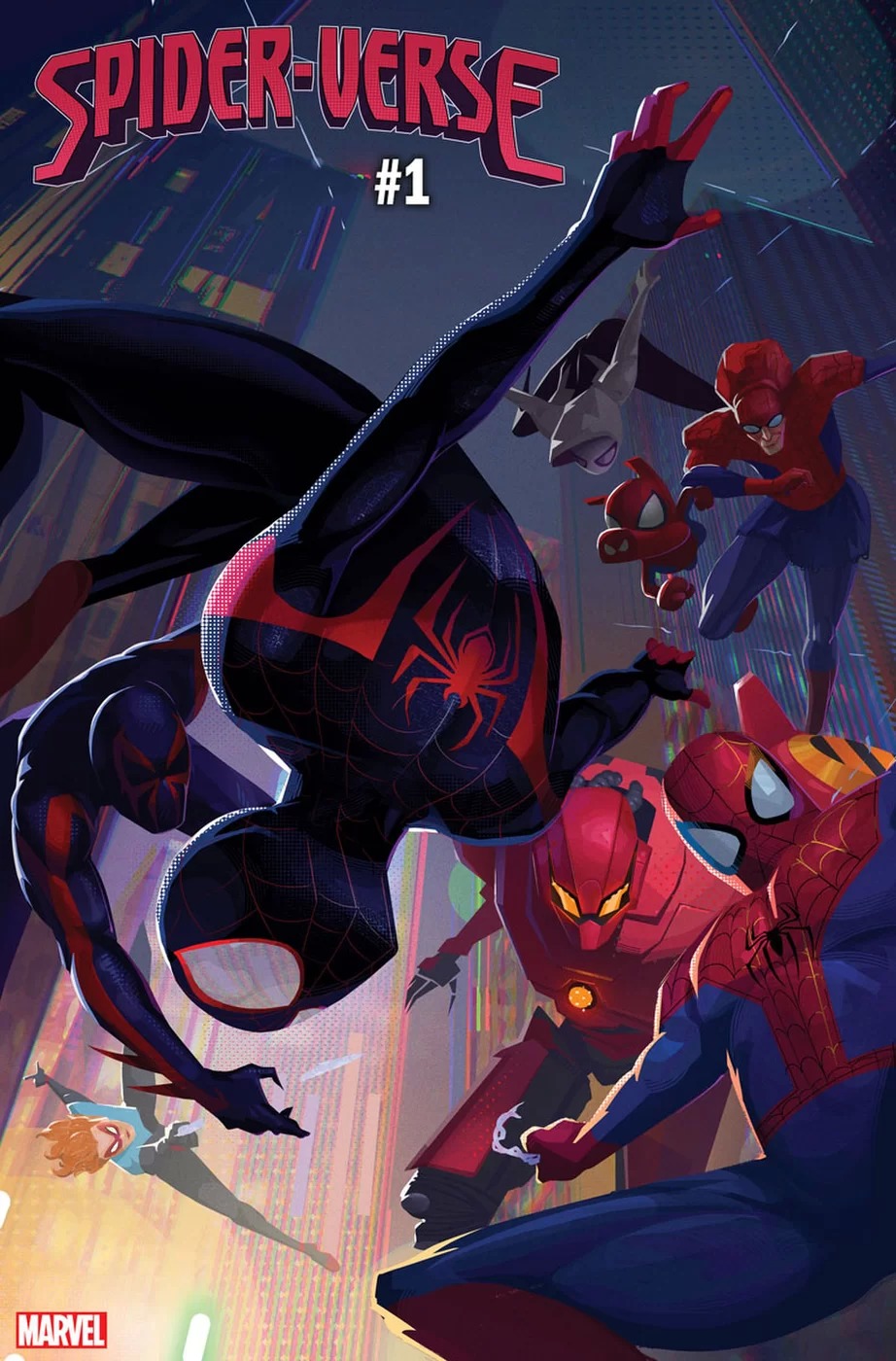 Spider-Verse #1, copertina di Wendell Dalit