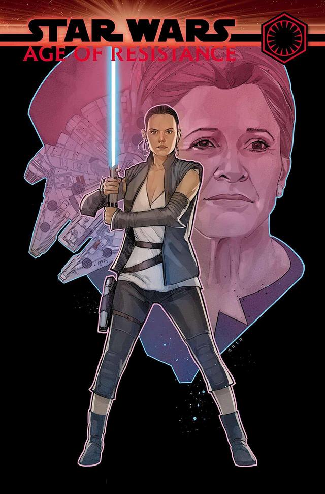 Star Wars - Age of Resistance: Rey #1, copertina di Phil Noto