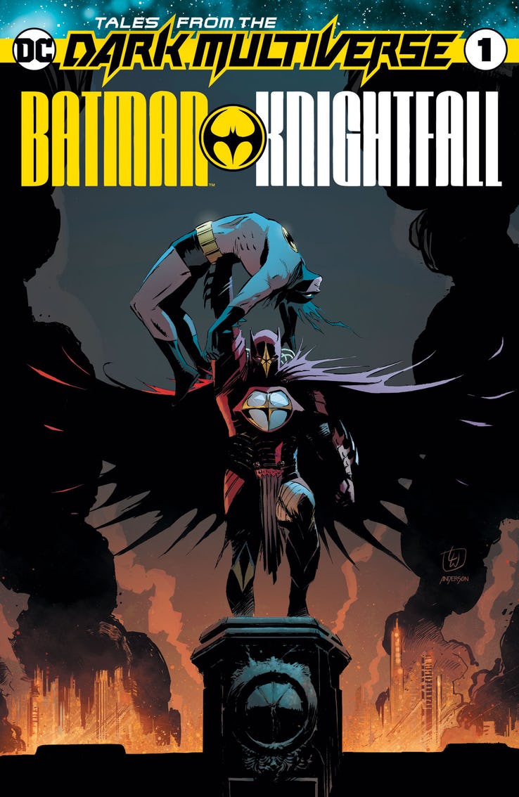 Tales from the Dark Multiverse: Batman- Knightfall #1, copertina di Lee Weeks