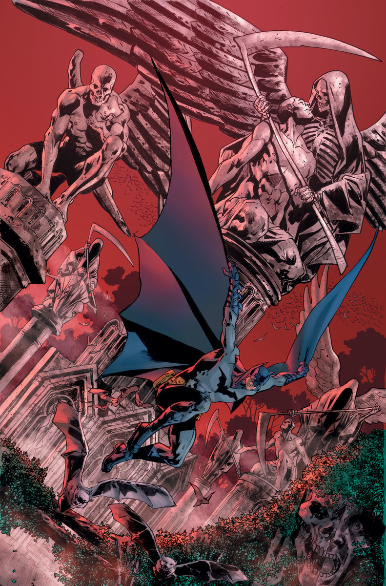 The Batman's Grave #1, copertina di Bryan Hitch