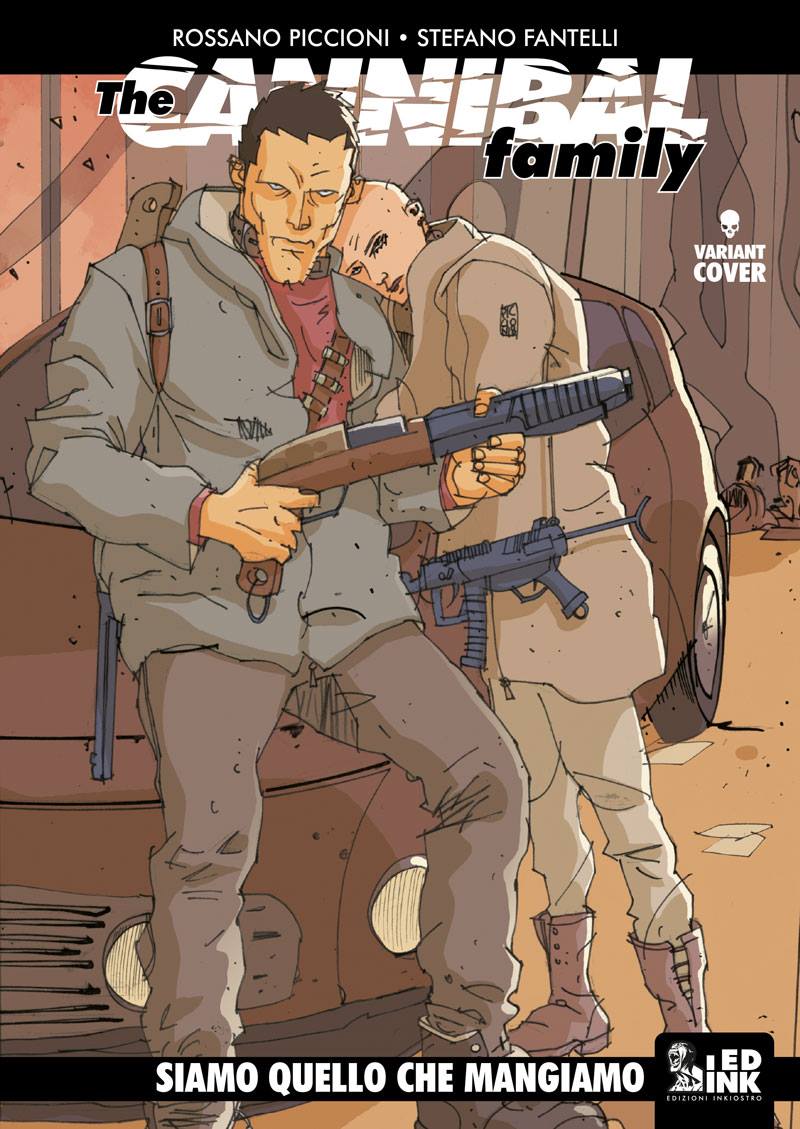 The Cannibal Family 17: Siamo quello che mangiamo, copertina variant di Rossano Piccioni