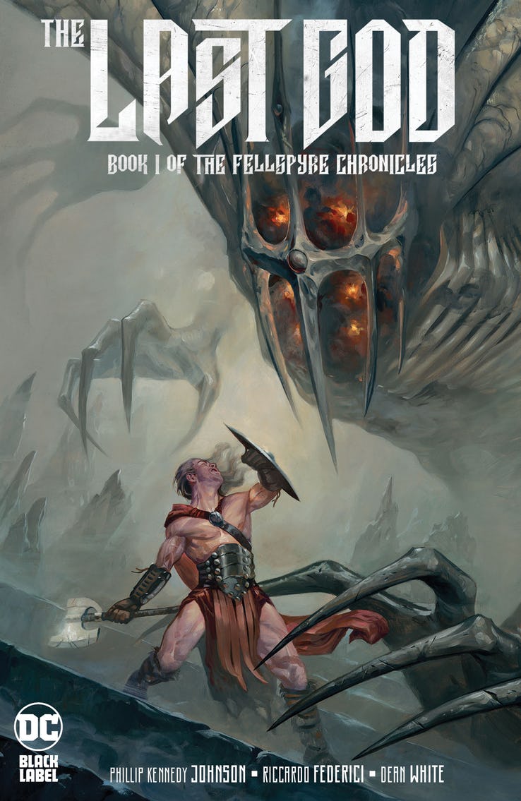 Last God #1, copertina di Riccardo Federici