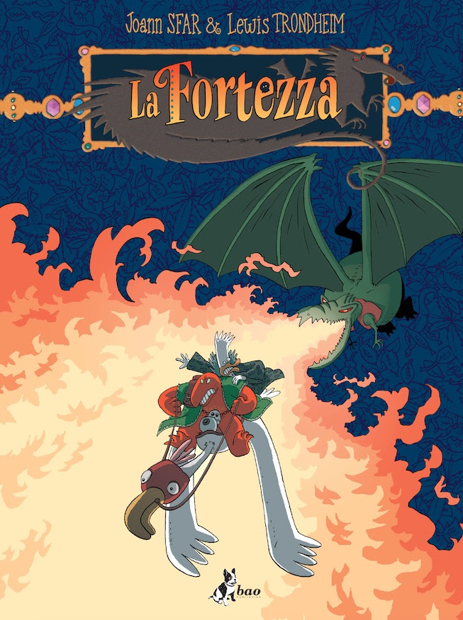 La fortezza, copertina di Lewis Trondheim