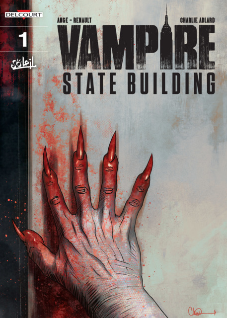 Vampire State Building vol.1, copertina di Charlie Adlard