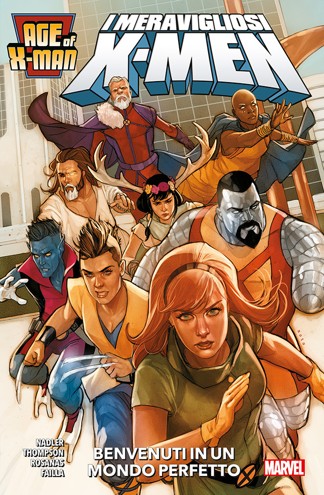 Age of X-Man - I meravigliosi X-Men: Benvenuti in un mondo perfetto, copertina di Phil Noto