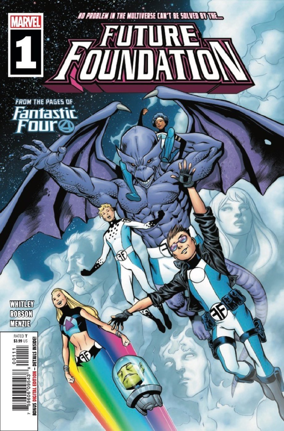 Future Foundation #1, copertina di Carlos Pacheco