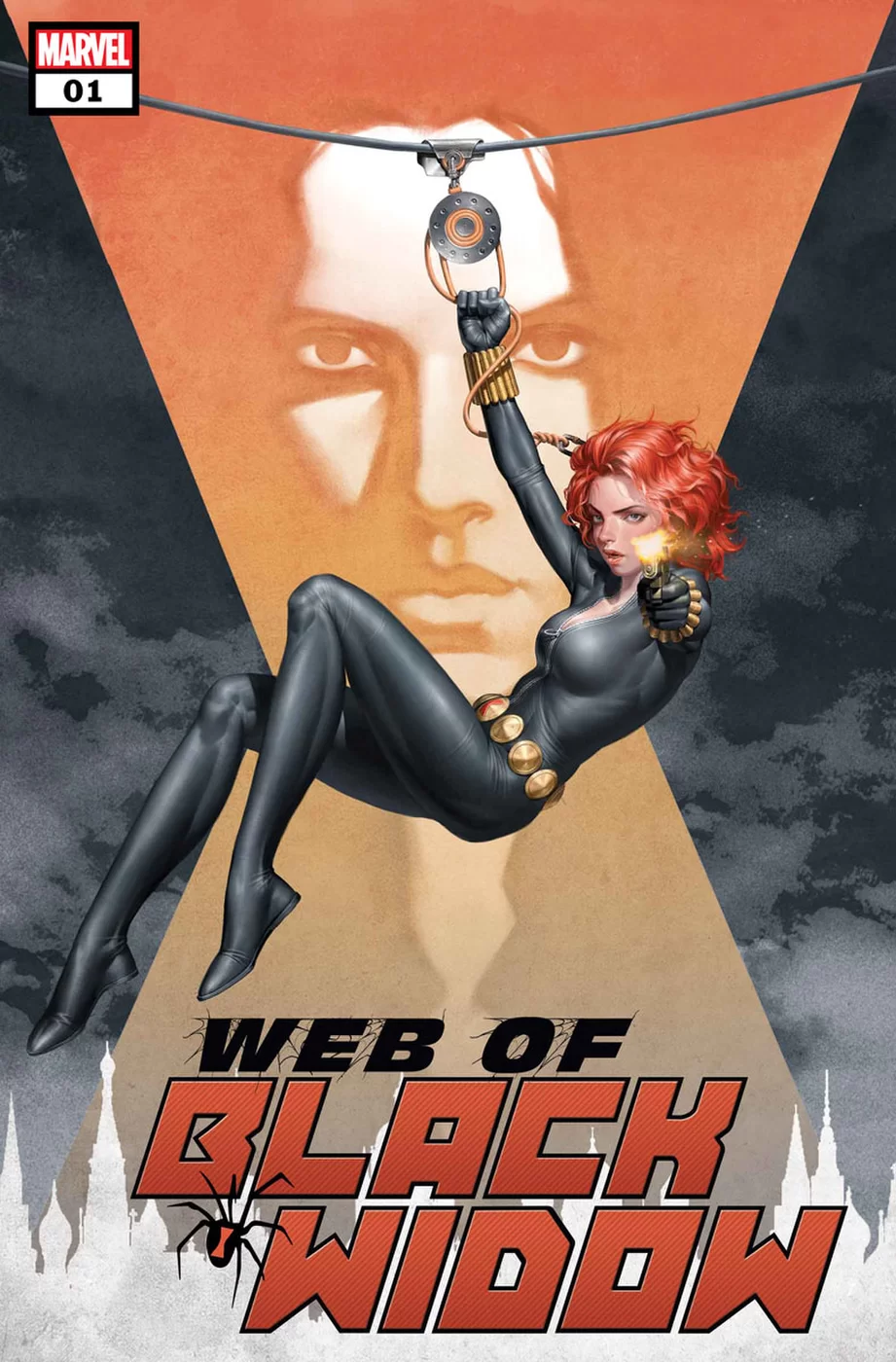 Web of Black Widow #1, copertina di Jung-Geun Yoon