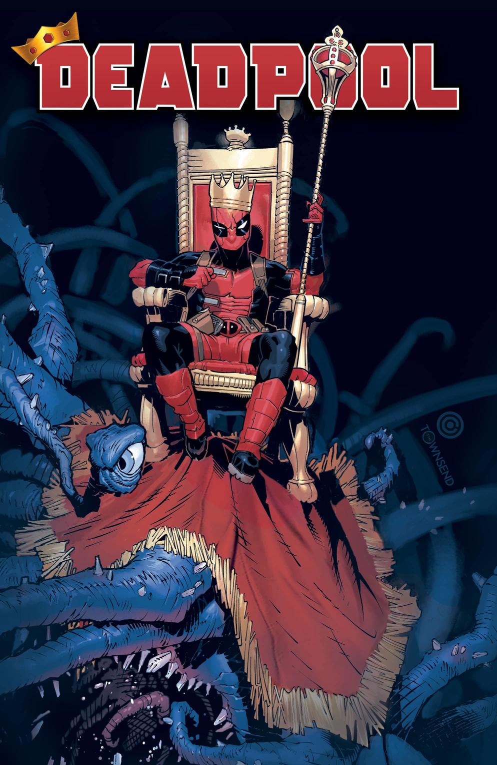 Deadpool #1, copertina di Chris Bachalo