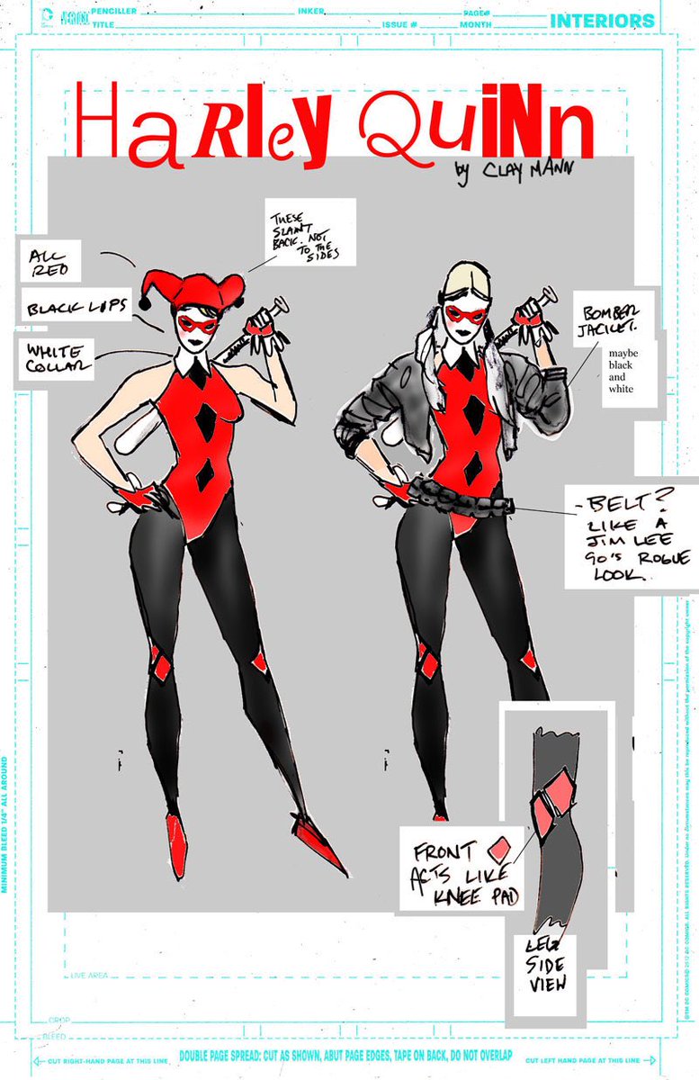 Harley Quinn Clay Mann