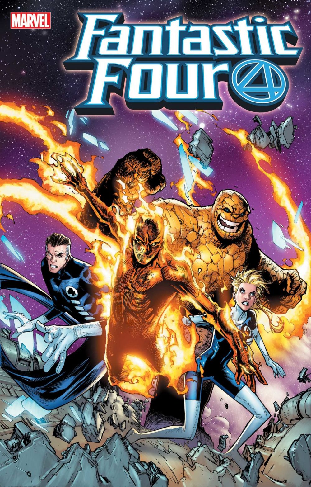 Fantastic Four 2099 #1, variant cover di Humberto Ramos