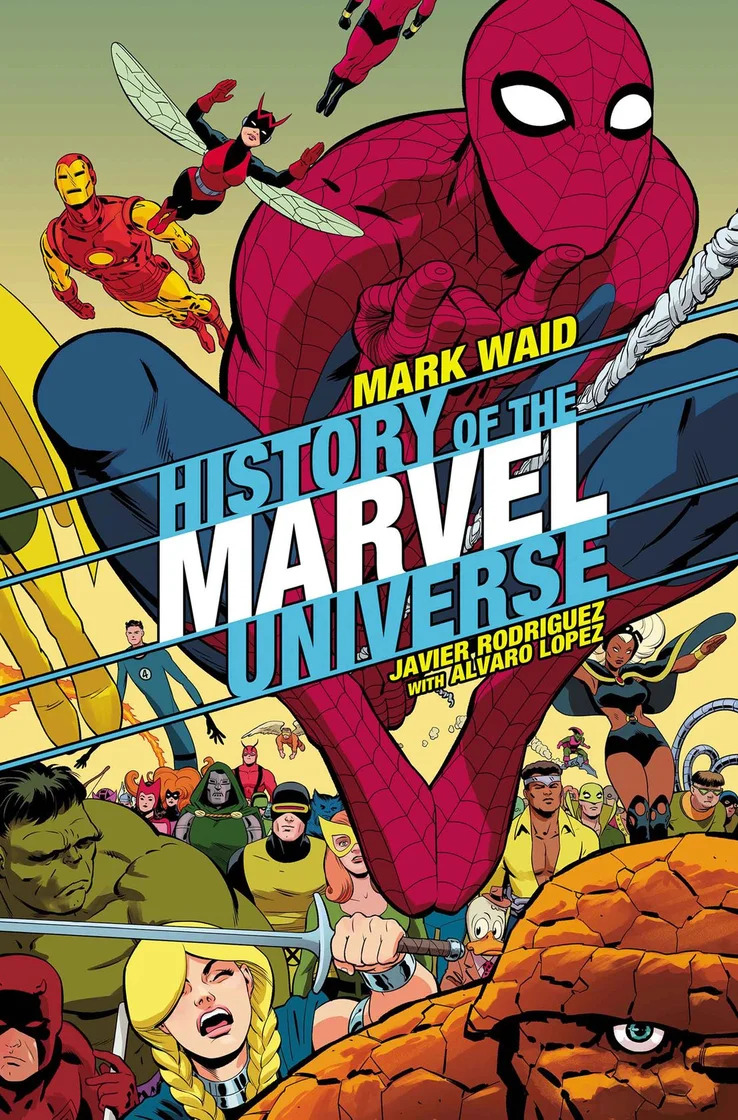 History of the Marvel Universe, variant cover di Javier Rodriguez