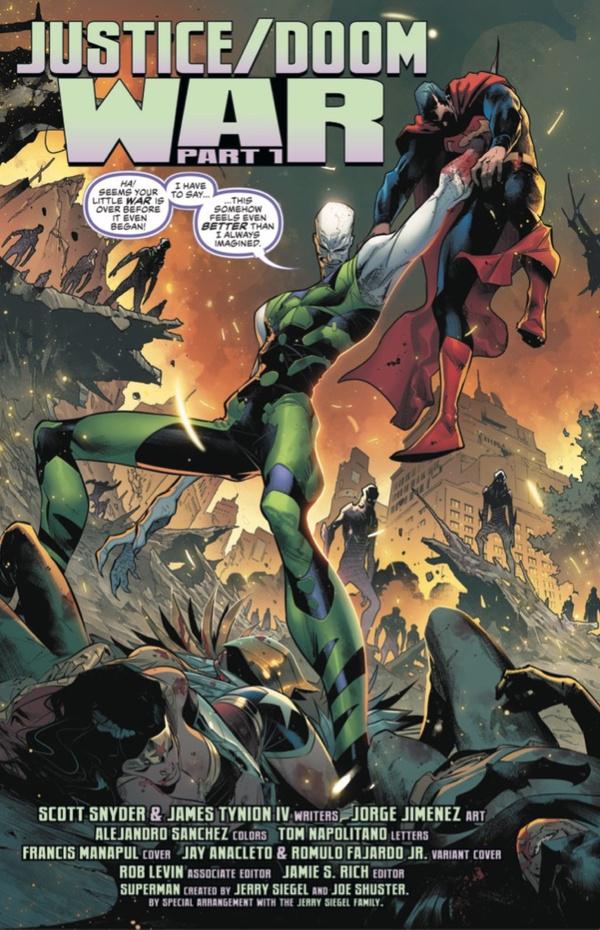 Justice League #30, anteprima 01