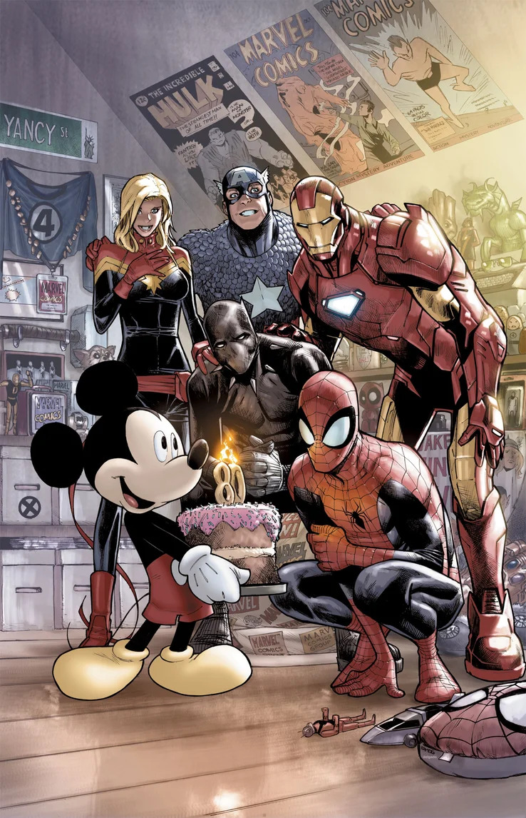 Marvel Comics #1000, variant cover di Humberto Ramos