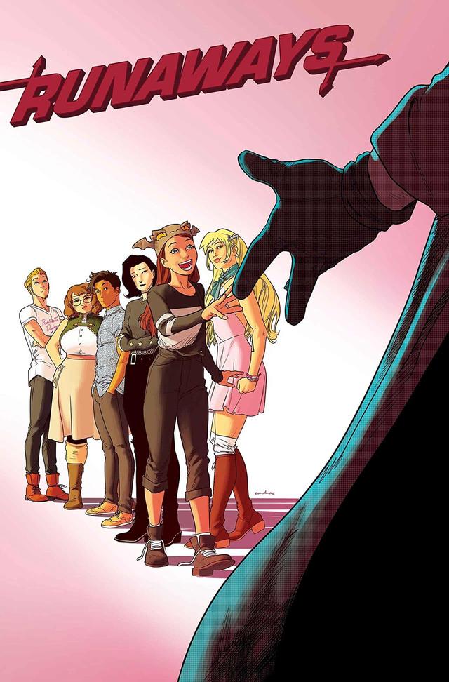 Runaways #25, copertina di Kris Anka