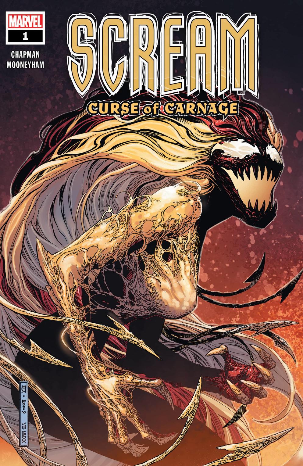 Scream: Curse of Carnage, copertina di Jim Cheung