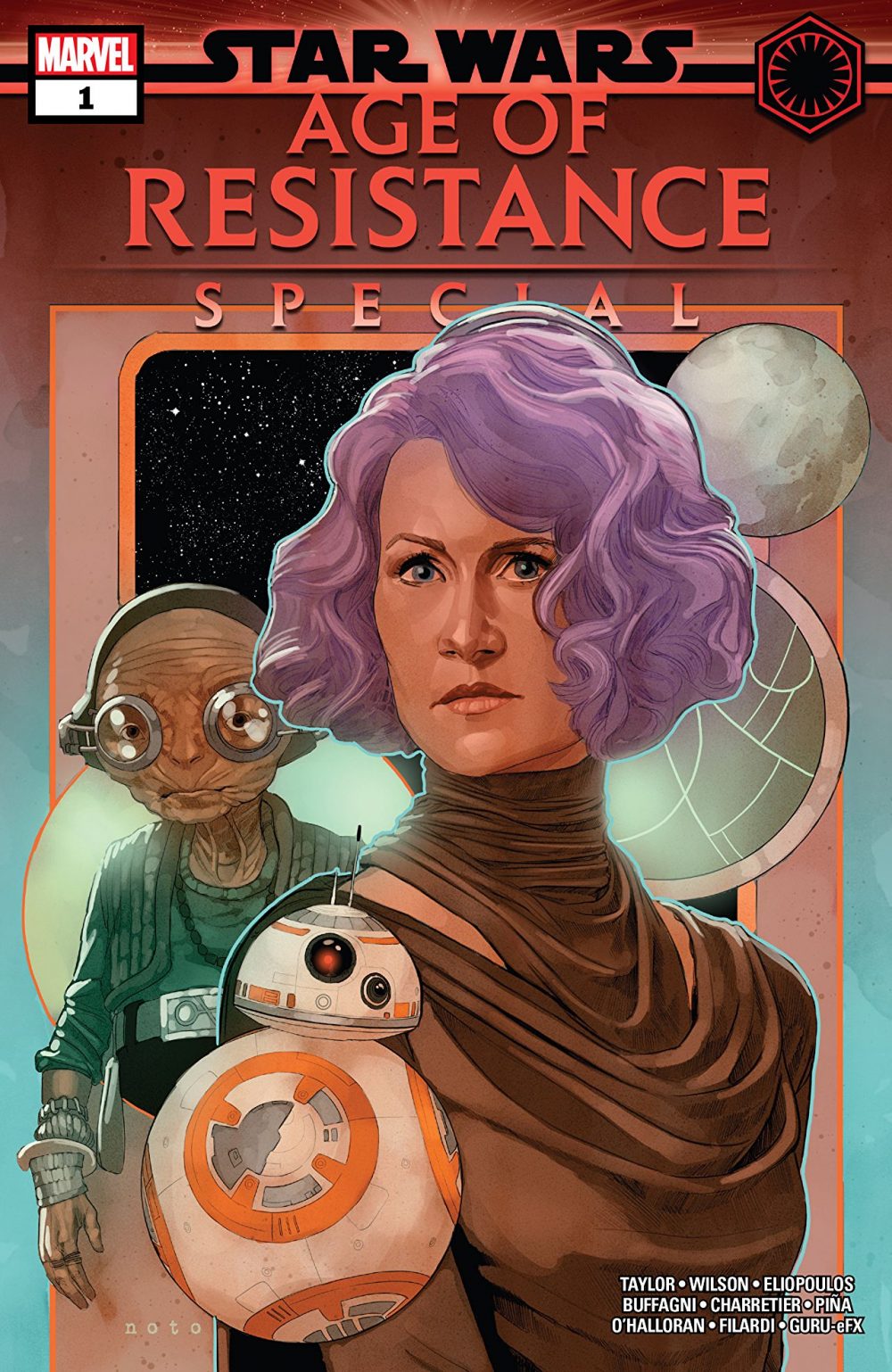 Star Wars: Age of Resistance Special #1, copertina di Phil Noto