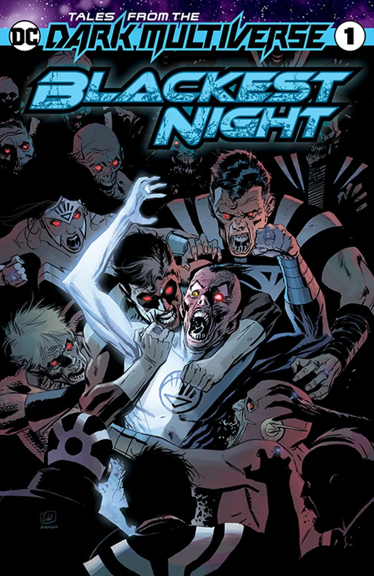 Tales From the Dark Multiverse: Blackest Knight #1, copertina di Lee Weeks