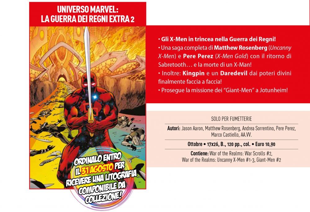 Universo Marvel: La Guerra dei Regni Extra 2 su Anteprima