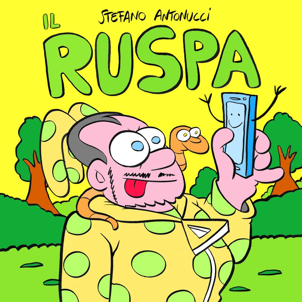 Il Ruspa, copertina di Stefano Antonucci