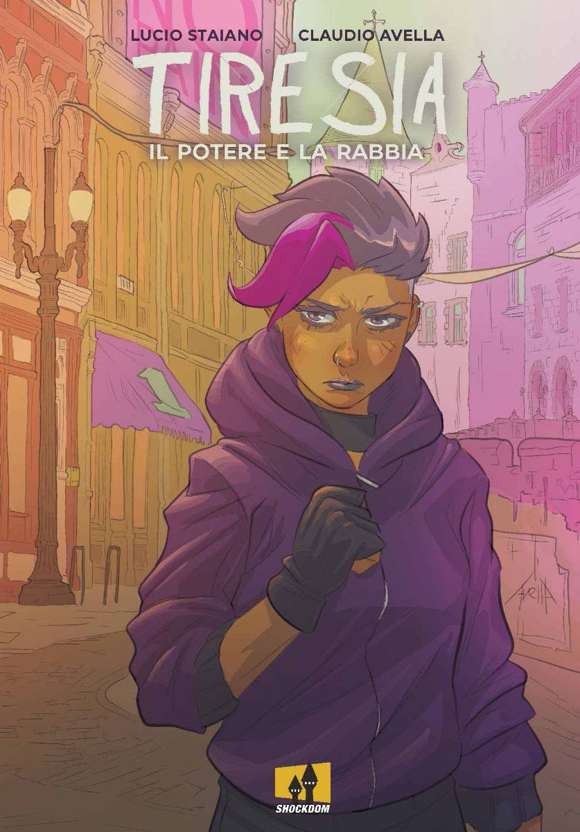 Tiresia - Il potere e la rabbia, copertina di Claudio Avella