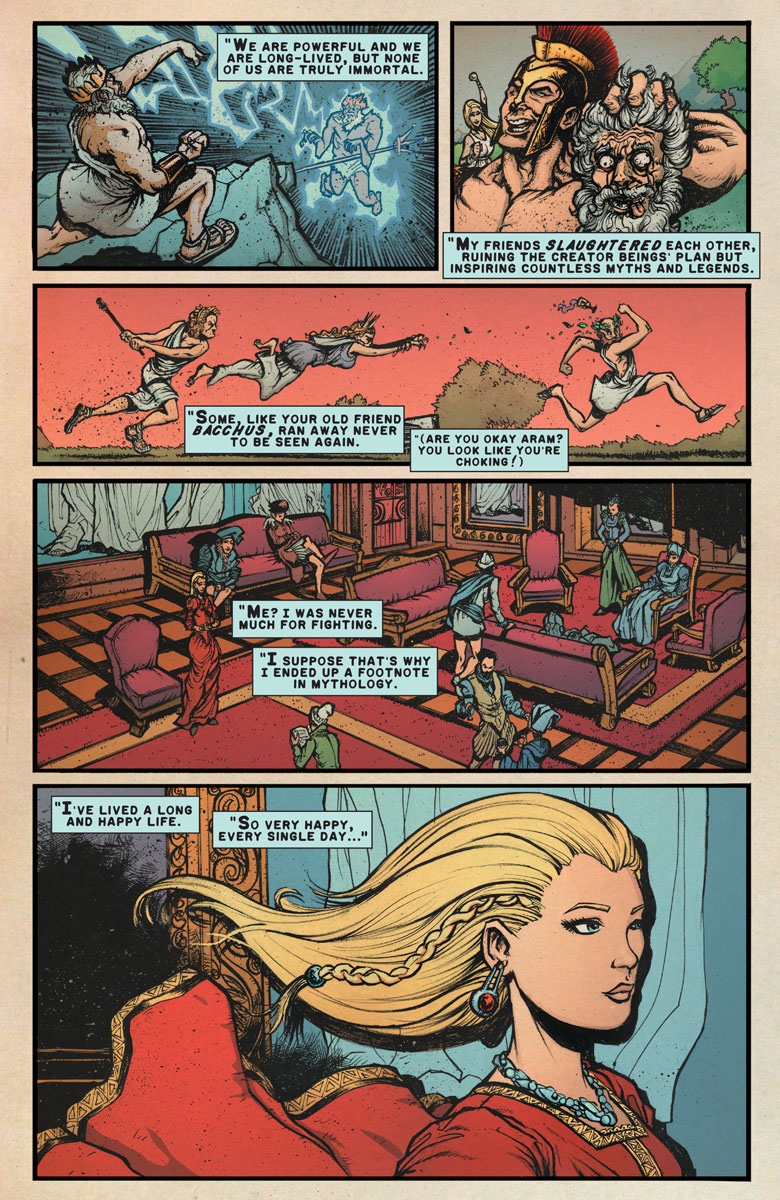 A+A - The adventure of Archer and Armstrong #9, anteprima 01