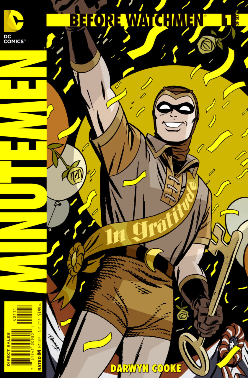 Before Watchmen: Minutemen #1, copertina di Scott Williams