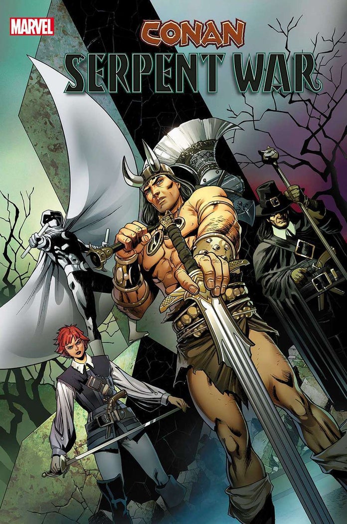 Conan: Serpent War #1, copertina di Carlos Pacheco