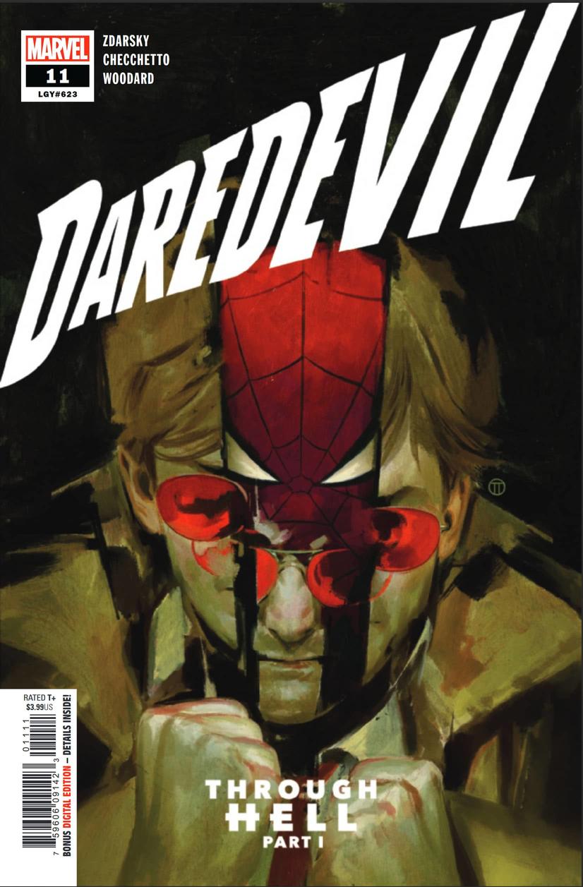 Daredevil #11, copertina di Julian Totino Tedesco