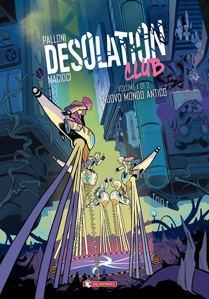 Desolation Club vol. 1: Nuovo mondo antico, copertina