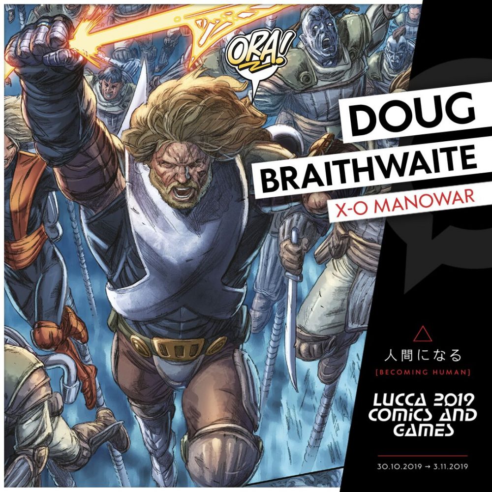 Doug Braithwaite a Lucca Comics & Games 2019