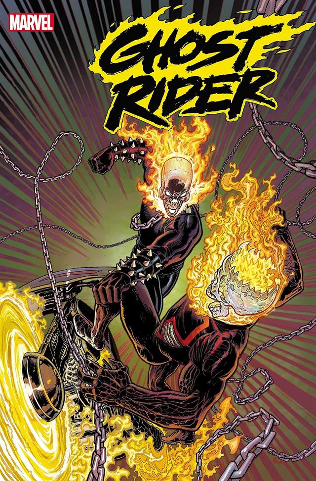 Ghost Rider #2, copertina di Aaron Kuder