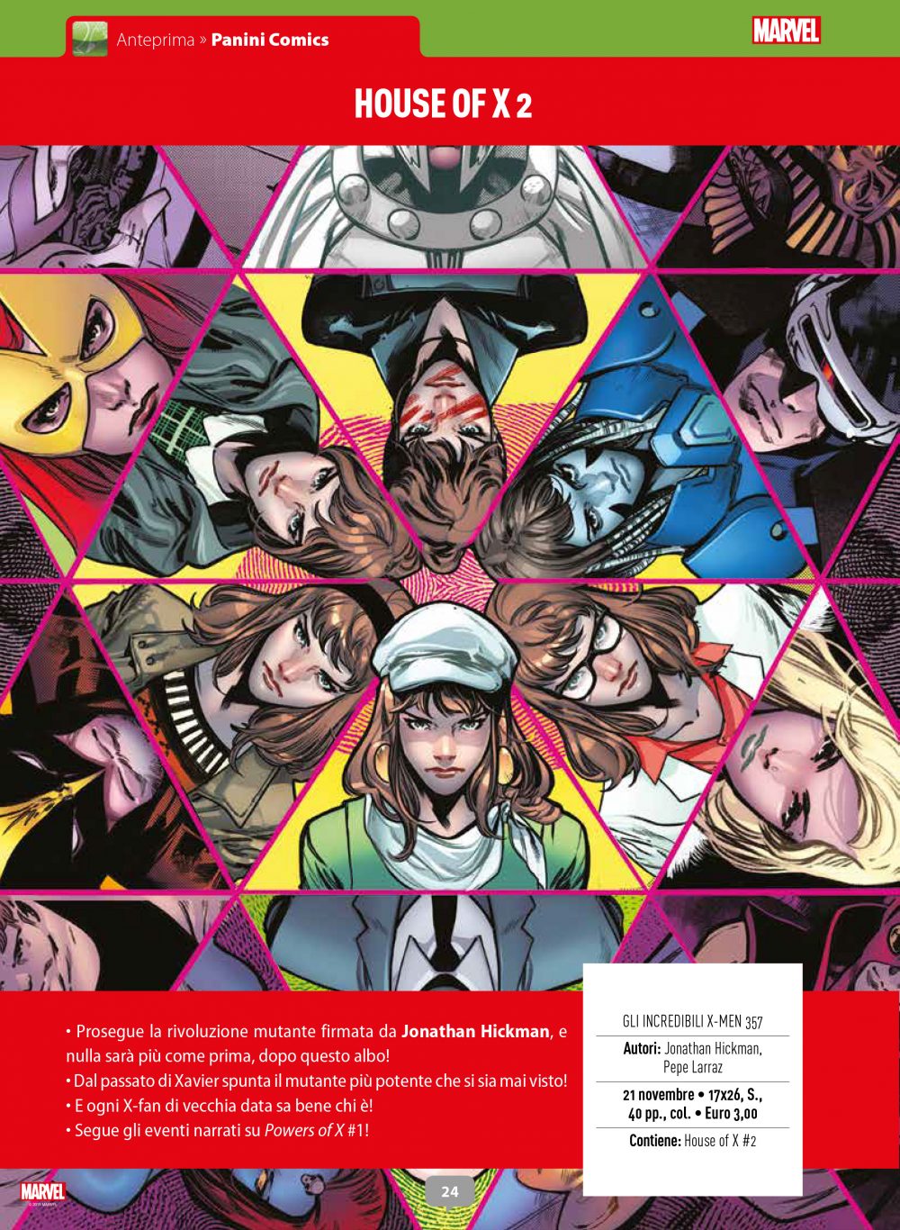 House of X 2 su Anteprima