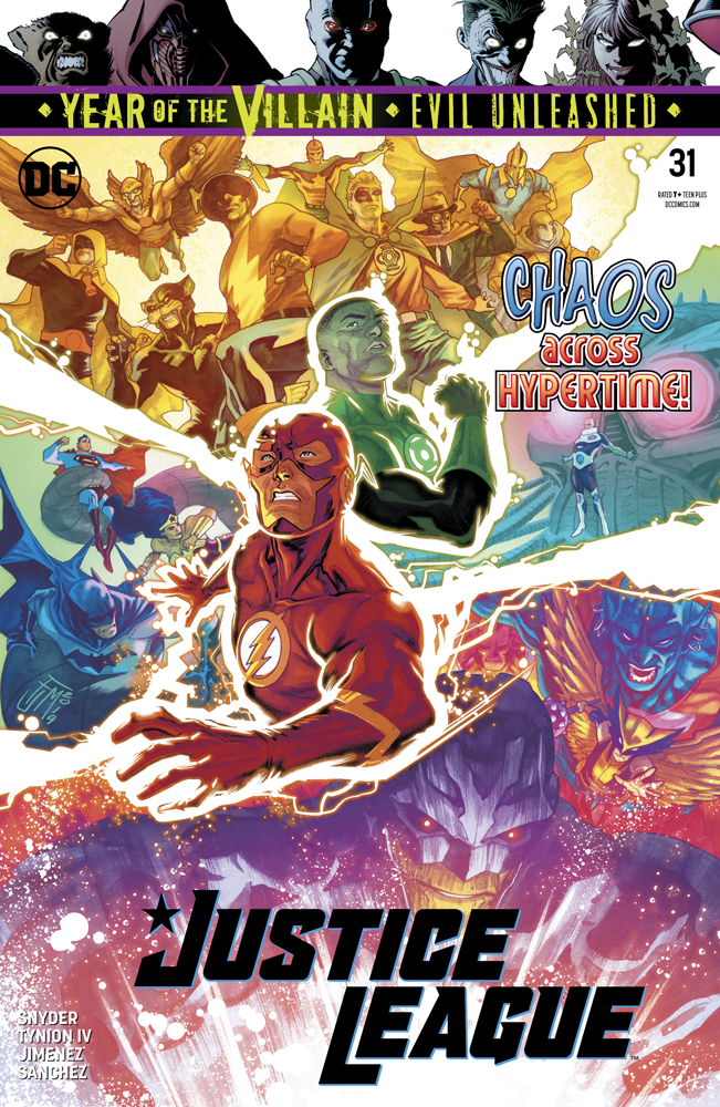 Justice League #31, copertina di Francis Manapul