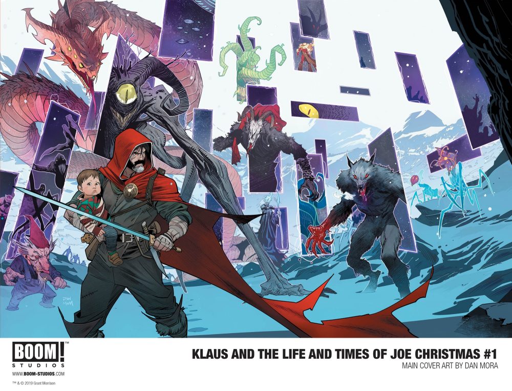 Klaus And The Life & Times Of Joe Christmas #1, copertina di Dan Mora