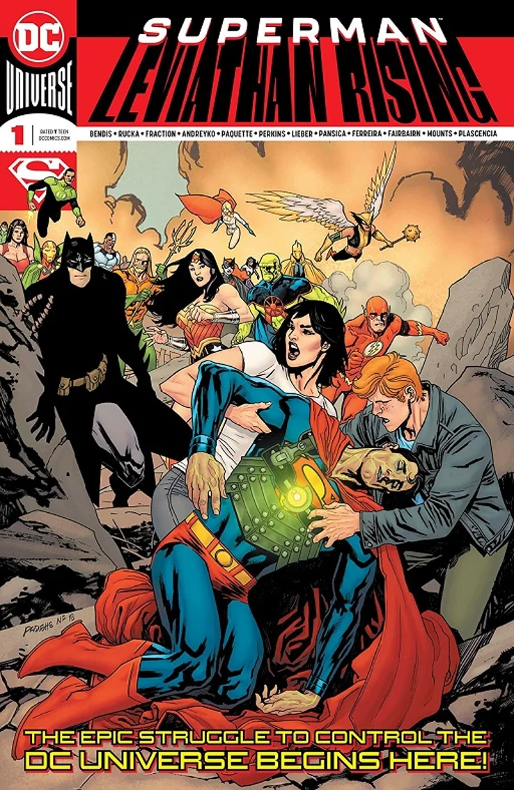Superman: Leviathan Rising Special #1, copertina di Yanick Paquette