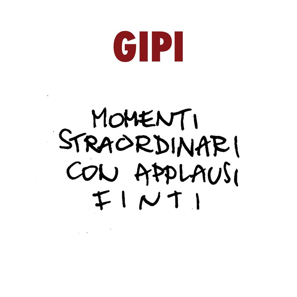 Momenti straordinari con applausi finti (l'annuncio)