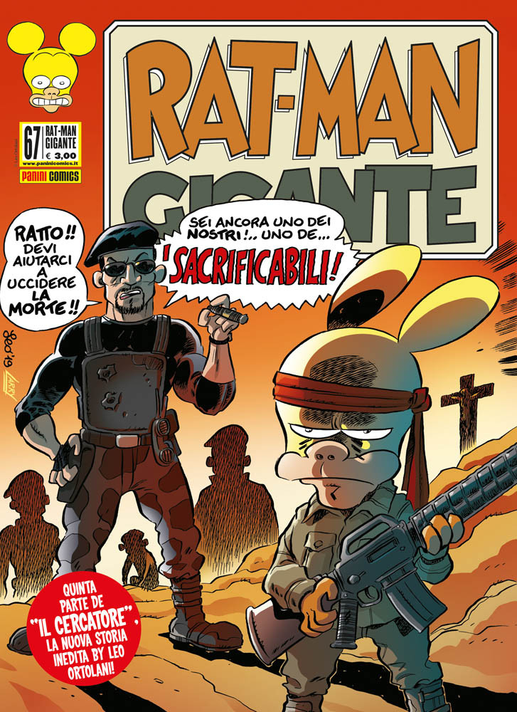 Rat-Man Gigante 67, copertina di Leo Ortolani