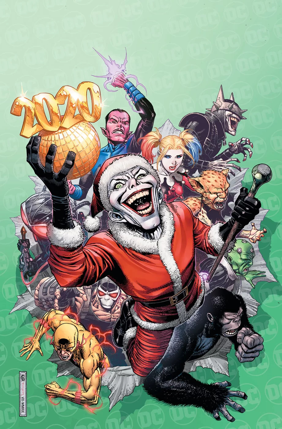 New Year's Evil #1, copertina di Jim Cheung