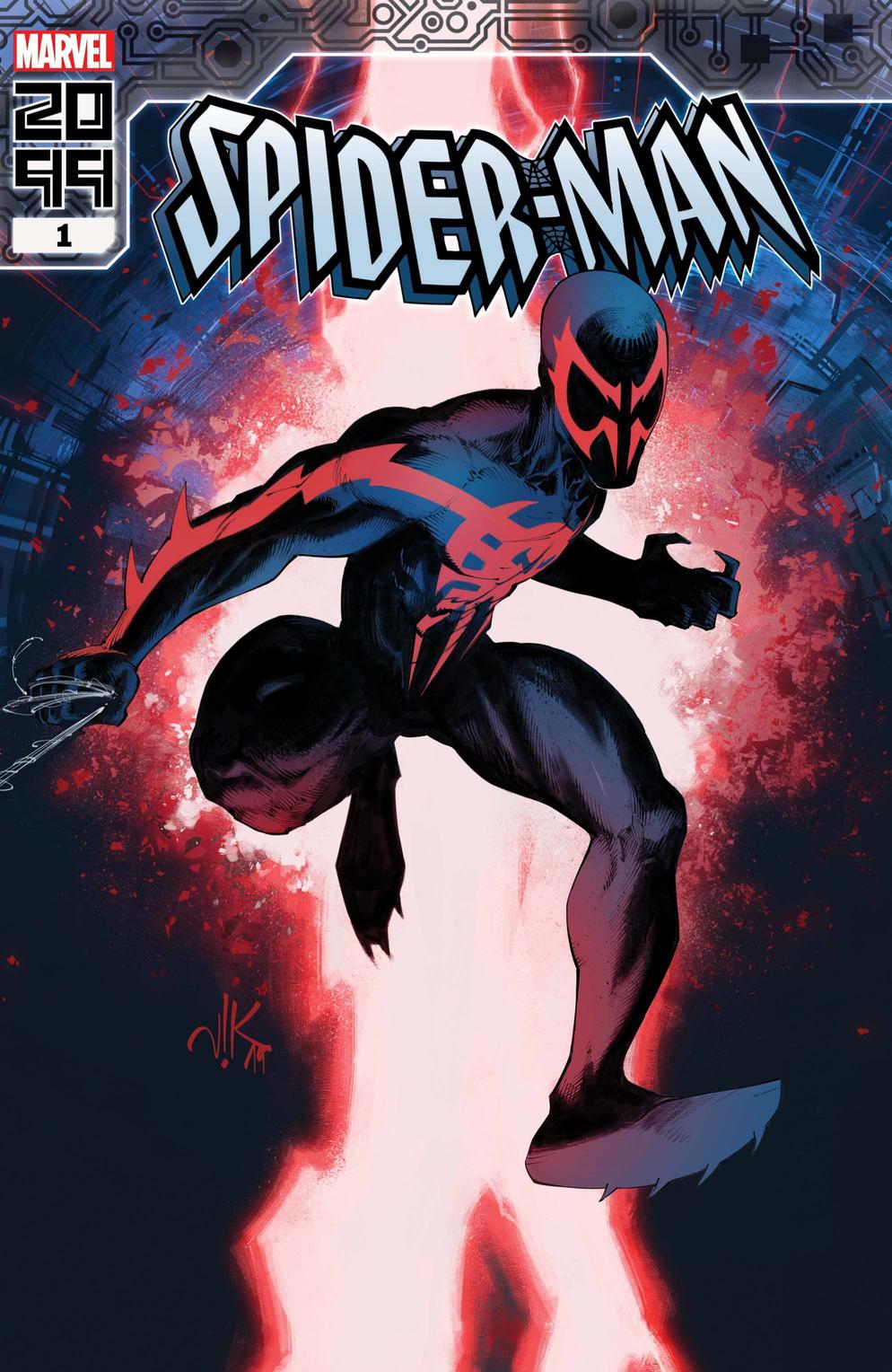 Spider-Man 2099 #1, copertina di Viktor Bogdanovic