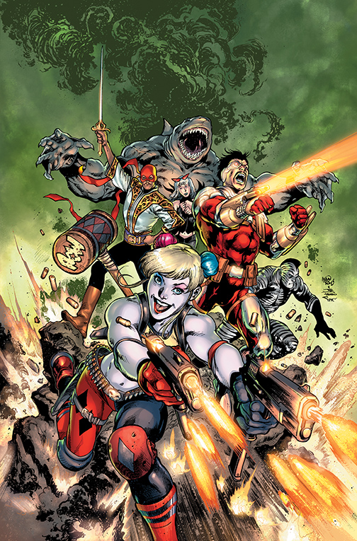 Suicide Squad #1, copertina di Ivan Reis