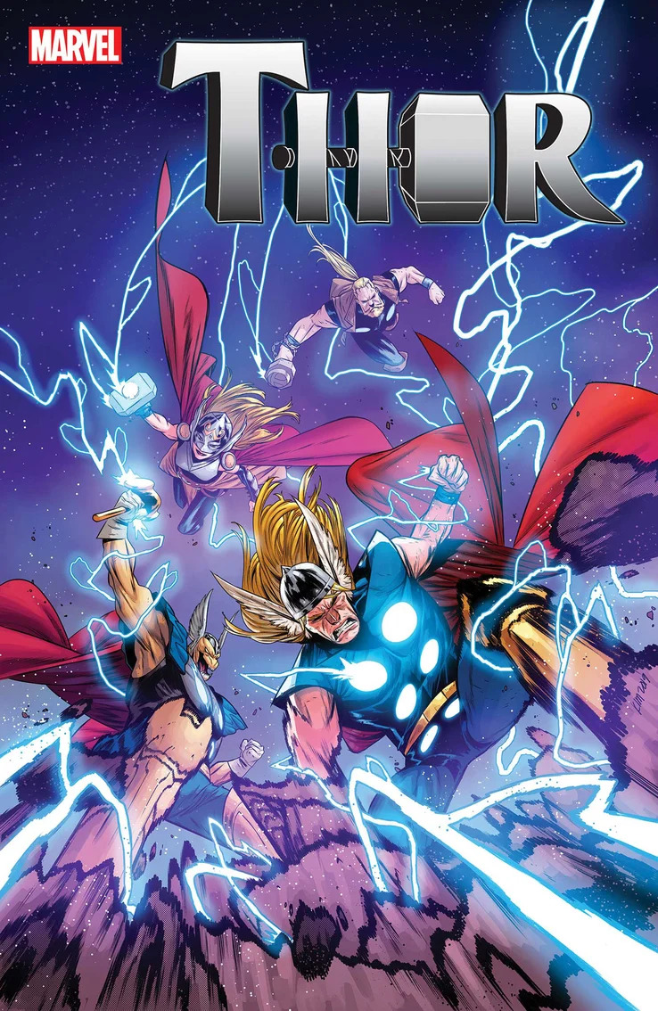 Thor: The Worthy #1, copertina di Kim Jacinto