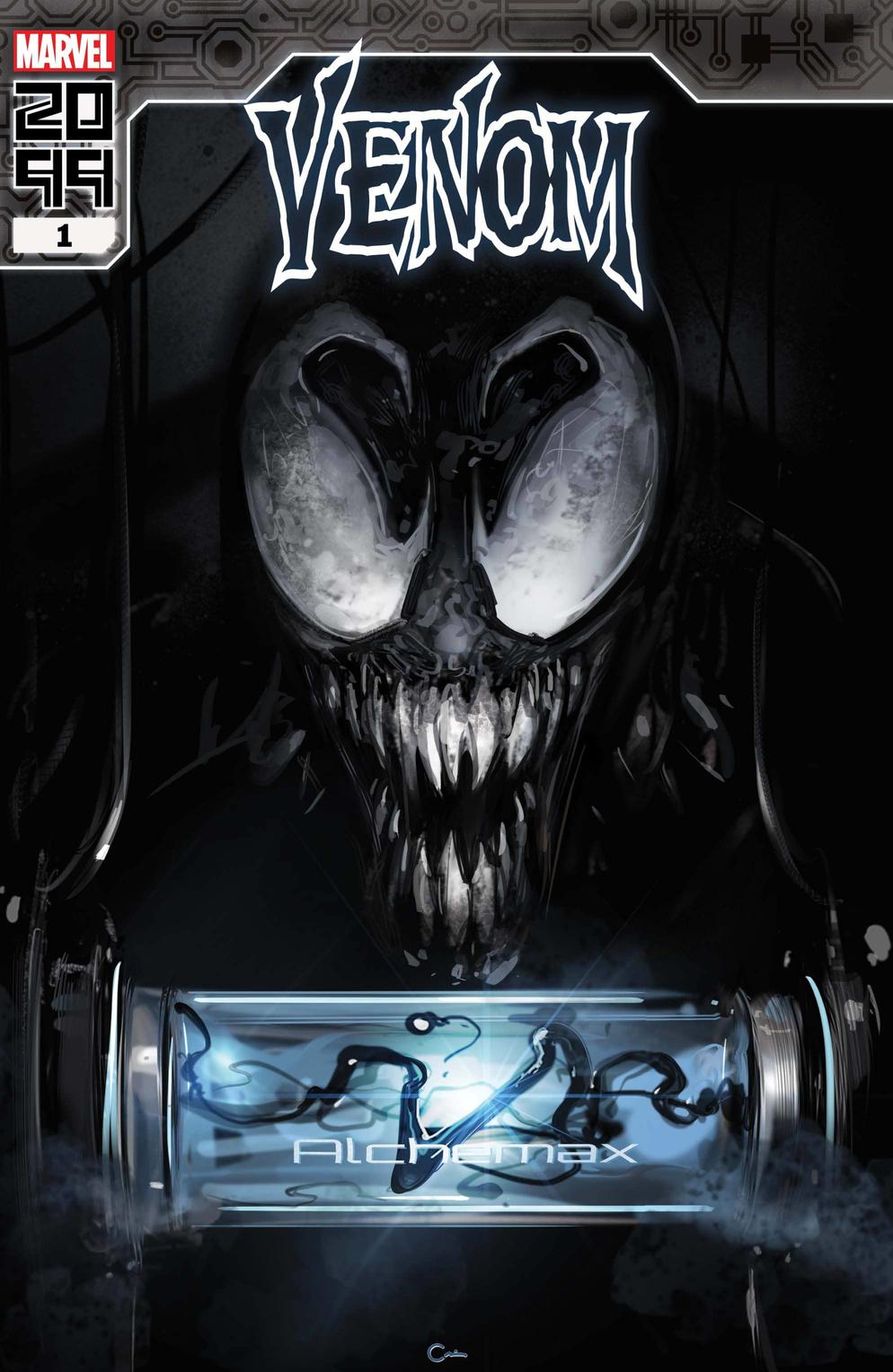 Venom 2099 #1, copertina di Clayton Crain