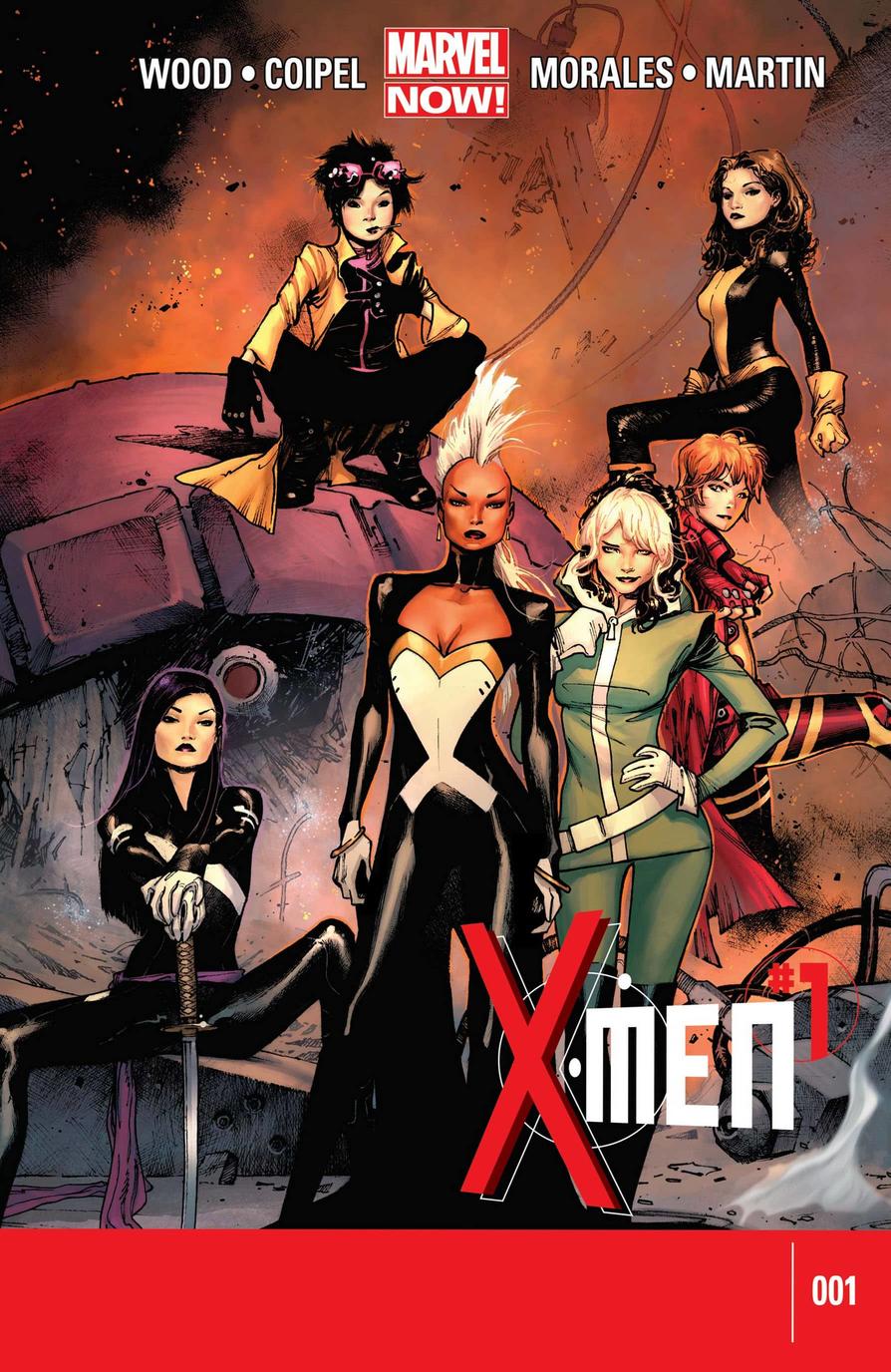 X-Men #1, copertina di Olivier Coipel